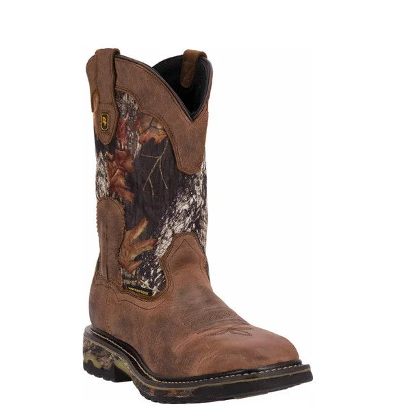 Outdoor Work Boots Dan Post Men's 11" Hunter Work Boot - Saddle Tan/Mossy Oak DP69408 Outdoor Work Boots Dan Post Men's 11" Hunter Work Boot - Saddle Tan/Mossy Oak DP69408