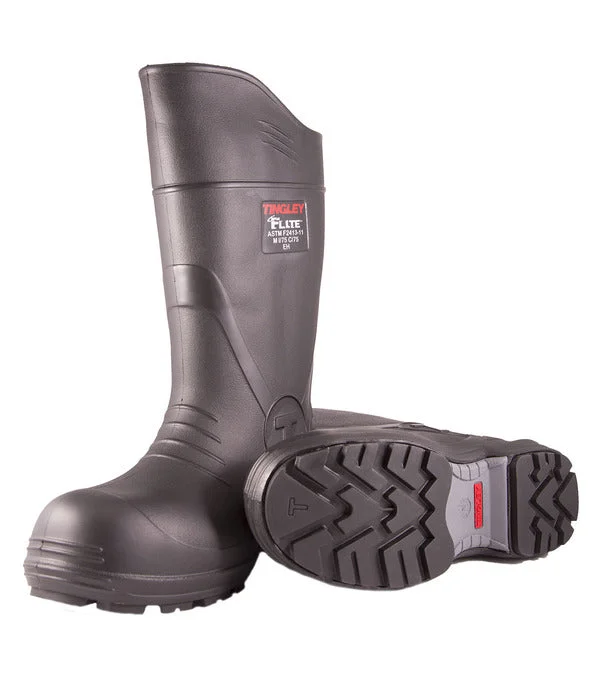 Classic Flat Shoes Tingley Rubber Flite™ Safety Toe Knee Boots