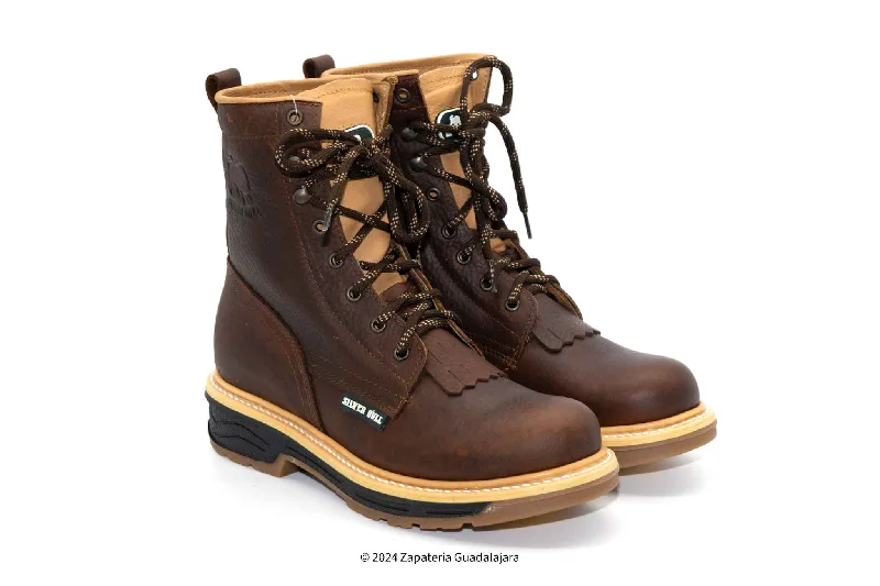 Classic Hiking Footwear SB564 8" LACER GRASO DOUBLE DENSITY OCRE WORK BOOT