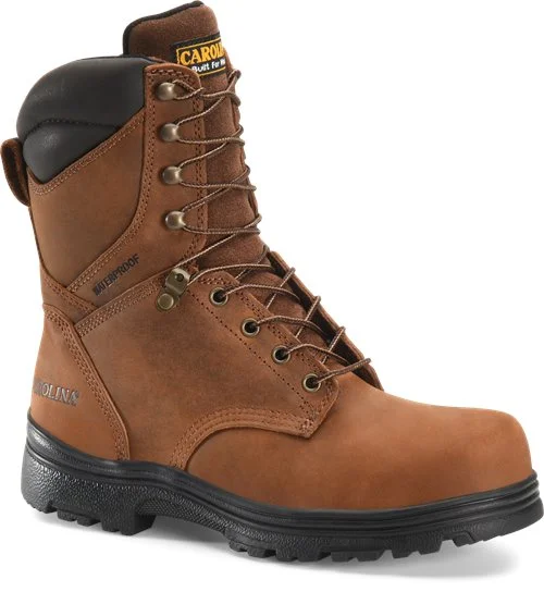 Classic Hiking Footwear Carolina Men's 8" Waterproof Steel Toe Work Boot - CA3524