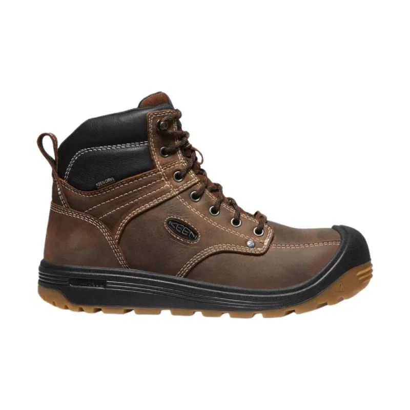 Fashion Sneakers For Work Keen Utility Men's Fort Wayne 6 Inch Waterproof Carbon Fiber Toe Work Boots - Dark Earth Fashion Sneakers For Work Keen Utility Men's Fort Wayne 6 Inch Waterproof Carbon Fiber Toe Work Boots - Dark Earth