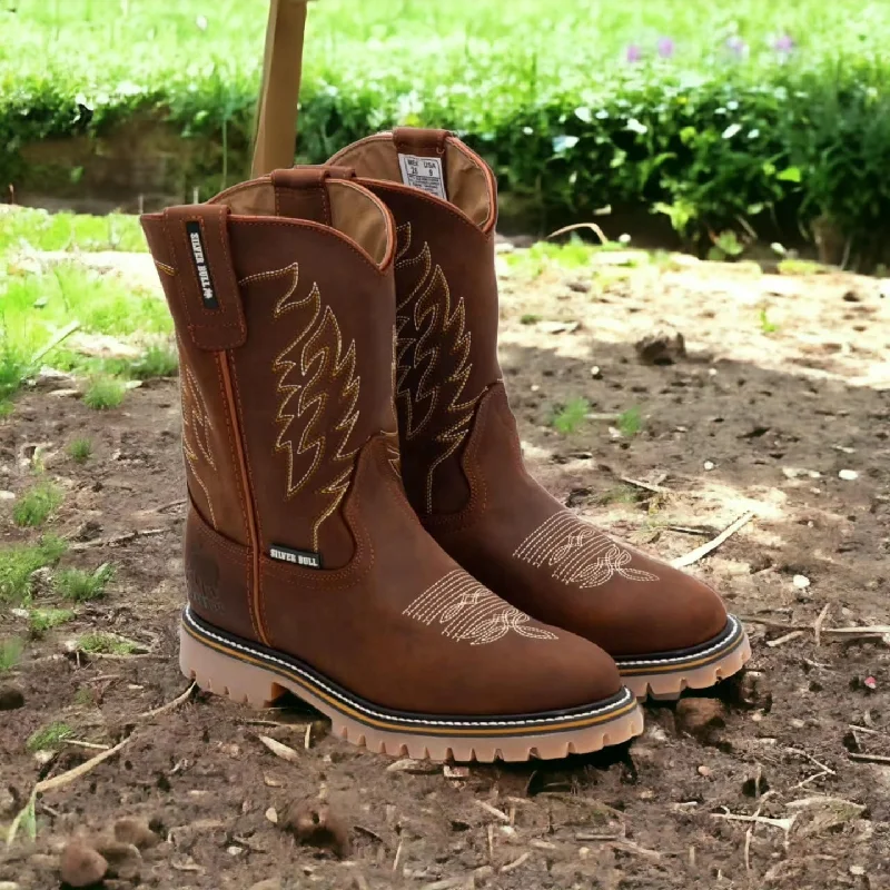 Durable Snow Boots MENS SB810 GRASSO BRONCE LEATHER BOOT