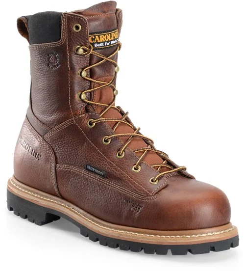 Luxury Running Shoes Carolina Men's 8" Waterproof Lace to Toe Composite Toe Work Boot - CA5529 Luxury Running Shoes Carolina Men's 8" Waterproof Lace to Toe Composite Toe Work Boot - CA5529