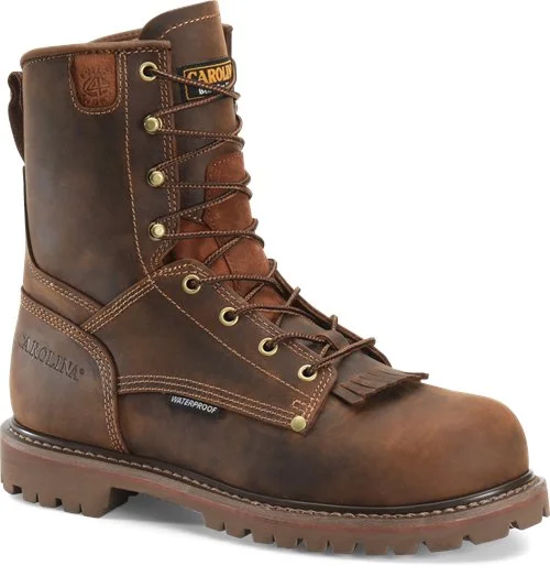 Designer Hiking Boots Carolina Men's 8" Waterproof Work Boot - CA8028