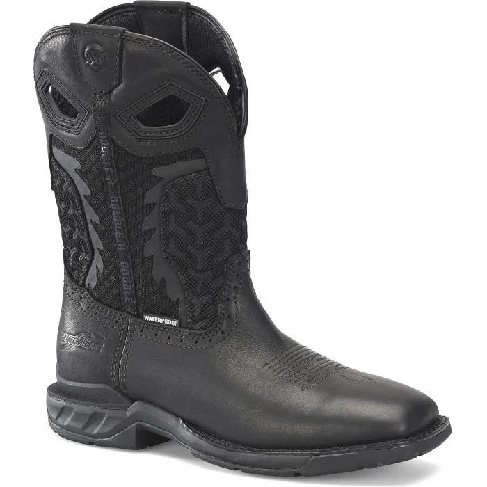 Chic High Heels Collection DOUBLE H MENS BLACK WATERPROOF ROPER: DH5381