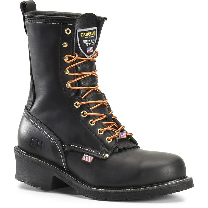 Comfortable Sports Shoes Carolina Men's 9" Maple Domestic Steel Toe Logger Boot - 1922 Comfortable Sports Shoes Carolina Men's 9" Maple Domestic Steel Toe Logger Boot - 1922