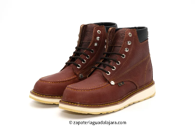 Trendy Platform Sneakers HB80150 SHEDRON MOC TOE WORK BOOT
