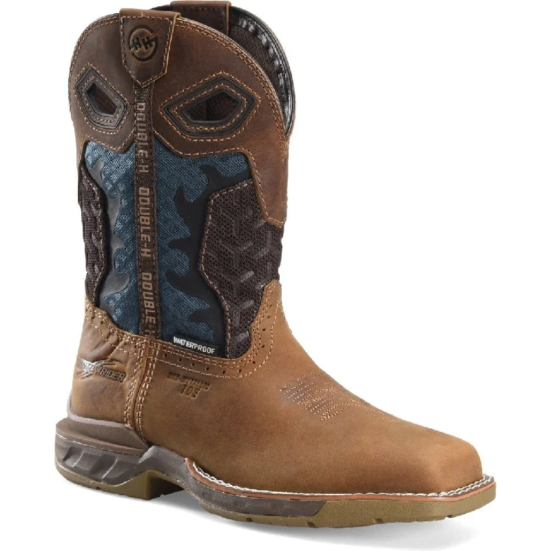 Classic Hiking Boots Double H Women's Phantom Rider Watcher 10" Waterproof Composite Toe Roper Work Boot -Brown- DH5392 Classic Hiking Boots Double H Women's Phantom Rider Watcher 10" Waterproof Composite Toe Roper Work Boot -Brown- DH5392