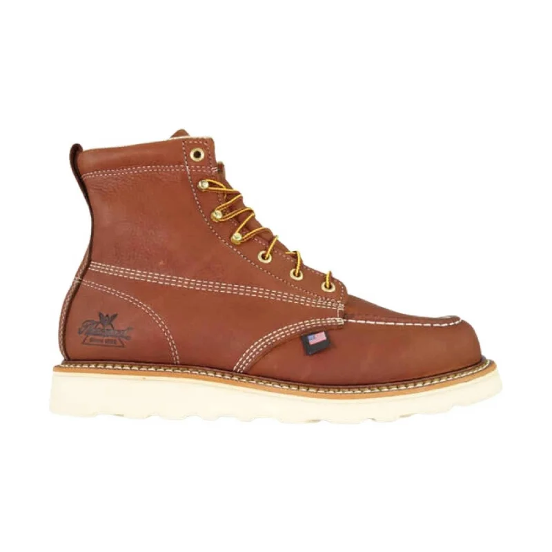 Sporty Running Shoes Thorogood Men's American Heritage 6 Inch Moc Soft Toe Work Boot - Tobacco Sporty Running Shoes Thorogood Men's American Heritage 6 Inch Moc Soft Toe Work Boot - Tobacco