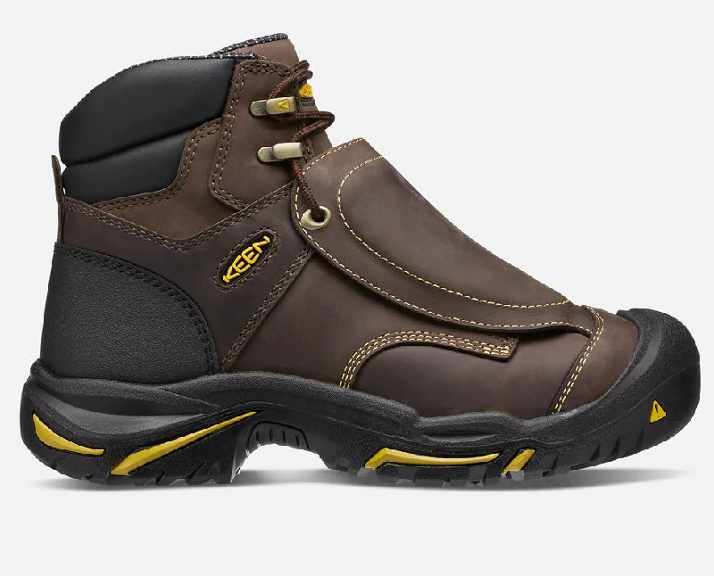 Waterproof Hiking Boots Keen 1016166 Mt Vernon Steel Toe Boots with Met Guard