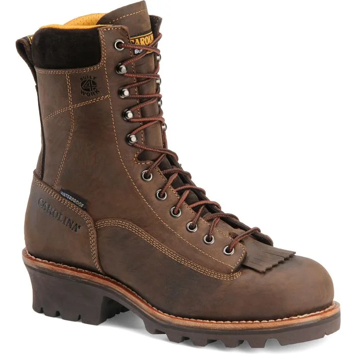 Running Shoes For Men Carolina Men's Birch 8'' Logger (Soft Toe)