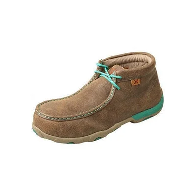 Stylish Boots For Sale Twisted X Women's Driving Mocs Bomber/Turquoise WDMAL01 STEEL TOE Stylish Boots For Sale Twisted X Women's Driving Mocs Bomber/Turquoise WDMAL01 STEEL TOE