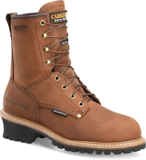 Best Flat Shoes Online Carolina Men's 8" Waterproof Insulated Logger Boot - CA4821 Best Flat Shoes Online Carolina Men's 8" Waterproof Insulated Logger Boot - CA4821