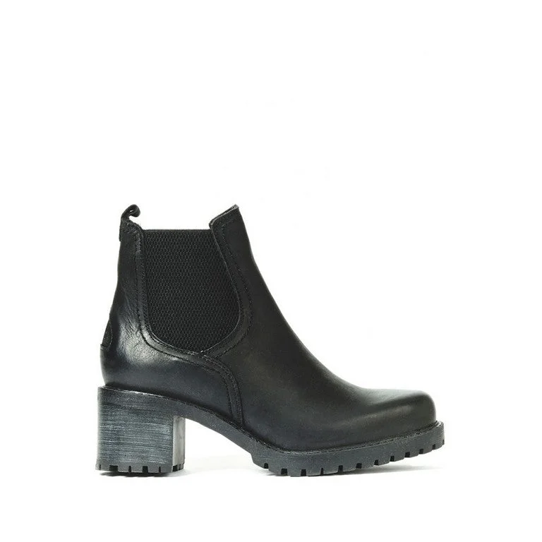 Comfortable Snow Sneakers BULLE. 18C168M Black- WATERPROOF