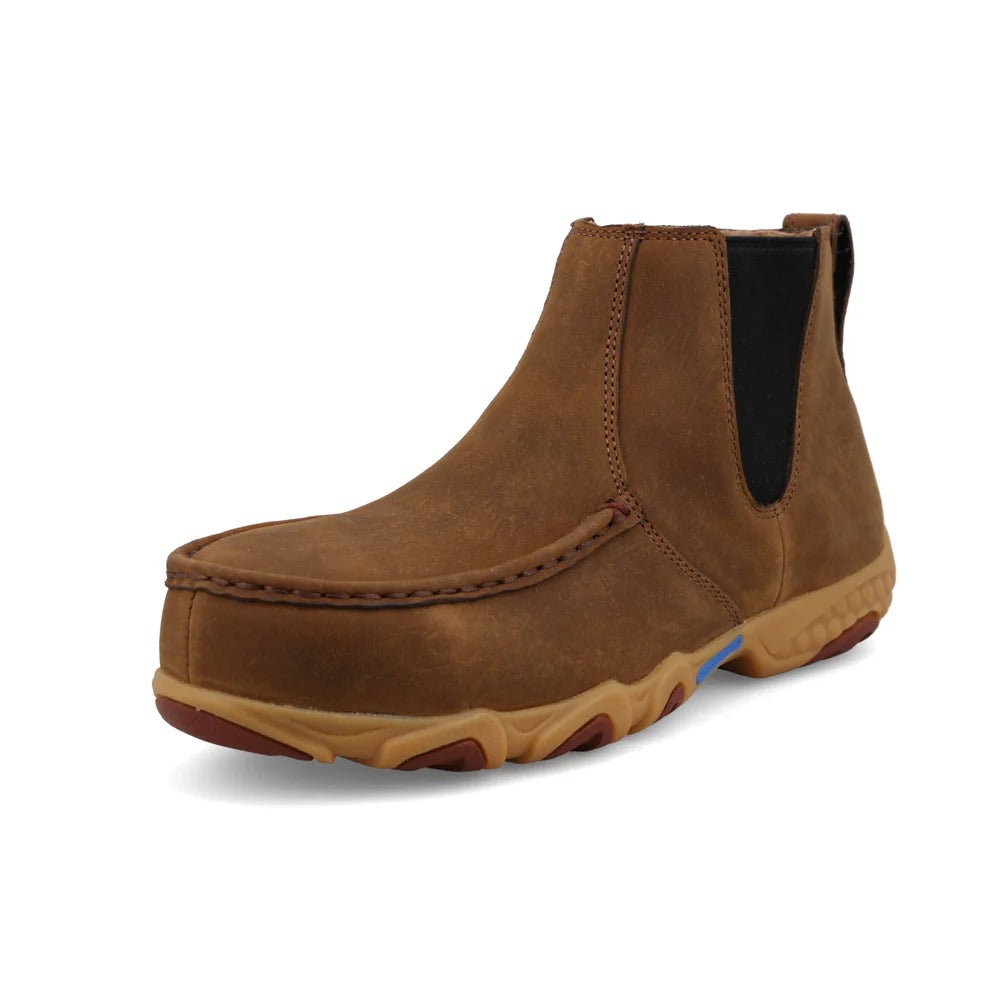 Stylish Winter Boots Twisted X Women's 4" Work Chelsea Driving Moc Nano Toe WDMXN02 Stylish Winter Boots Twisted X Women's 4" Work Chelsea Driving Moc Nano Toe WDMXN02