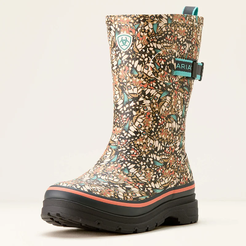 Comfortable Work Sneakers ARIAT Women's Style No. 10053690 Kelmarsh Mid Rubber Boot Comfortable Work Sneakers ARIAT Women's Style No. 10053690 Kelmarsh Mid Rubber Boot