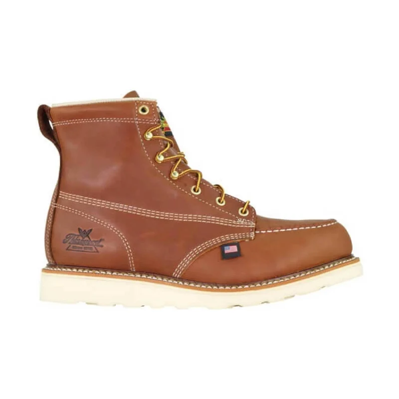 Luxury Boots For Sale Thorogood Men's American Heritage 6 Inch Moc Steel Toe Work Boot - Tobacco Luxury Boots For Sale Thorogood Men's American Heritage 6 Inch Moc Steel Toe Work Boot - Tobacco