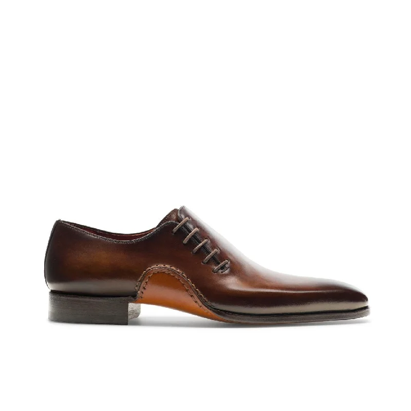 Formal Dress Footwear Magnanni Abrahan Men's Shoes Tabaco Brown Calf-Skin Leather Whole-Cut Oxfords (MAGS1128) Formal Dress Footwear Magnanni Abrahan Men's Shoes Tabaco Brown Calf-Skin Leather Whole-Cut Oxfords (MAGS1128)