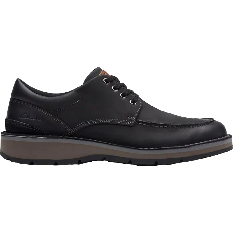 Casual Sandals For Sale Men's Clarks Gravelle Low Black Leather