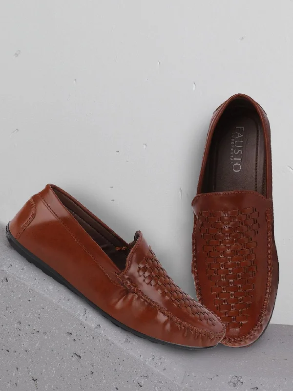 Best Running Sneakers Men Brown Casual Slip-On Loafers