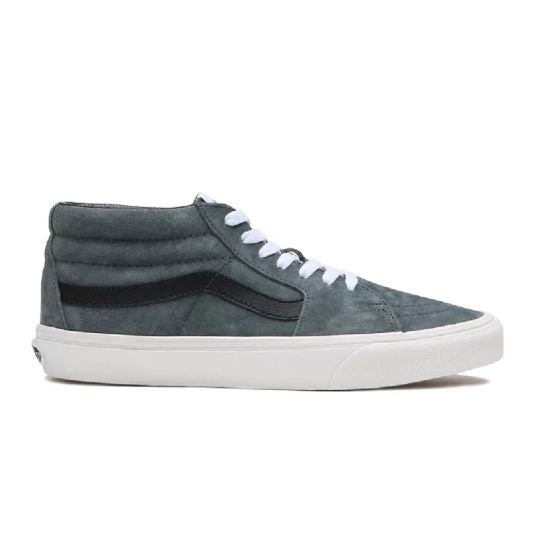 Trendy Loafers For Sale Vans - Unisex Sk8-Mid Pig Suede 2-Tone Shoes (0BWEG0Z)