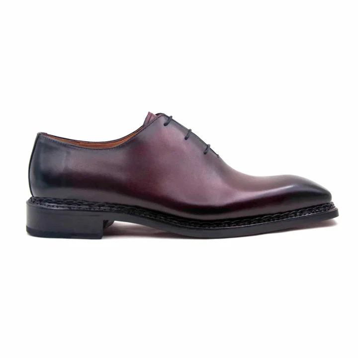 Trendy Loafers For Sale Jason Sr Wholecut Lace Up Shoes - Burgundy