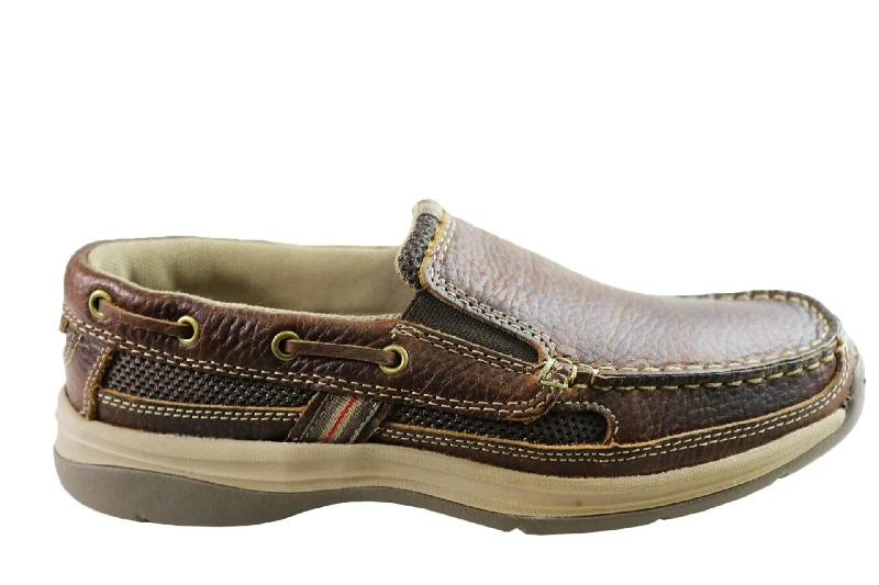 Comfortable Slippers Online Slatters Splice Mens Smart Casual Leather Loafer Shoes
