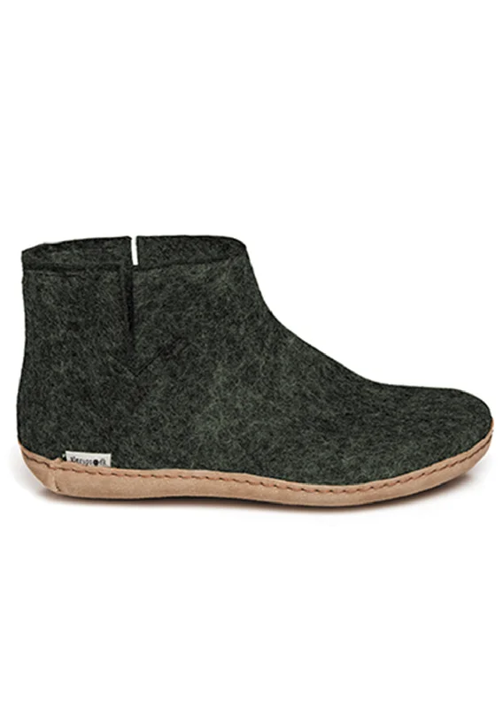 Casual Sports Footwear Glerups Unisex Leather Sole Boots