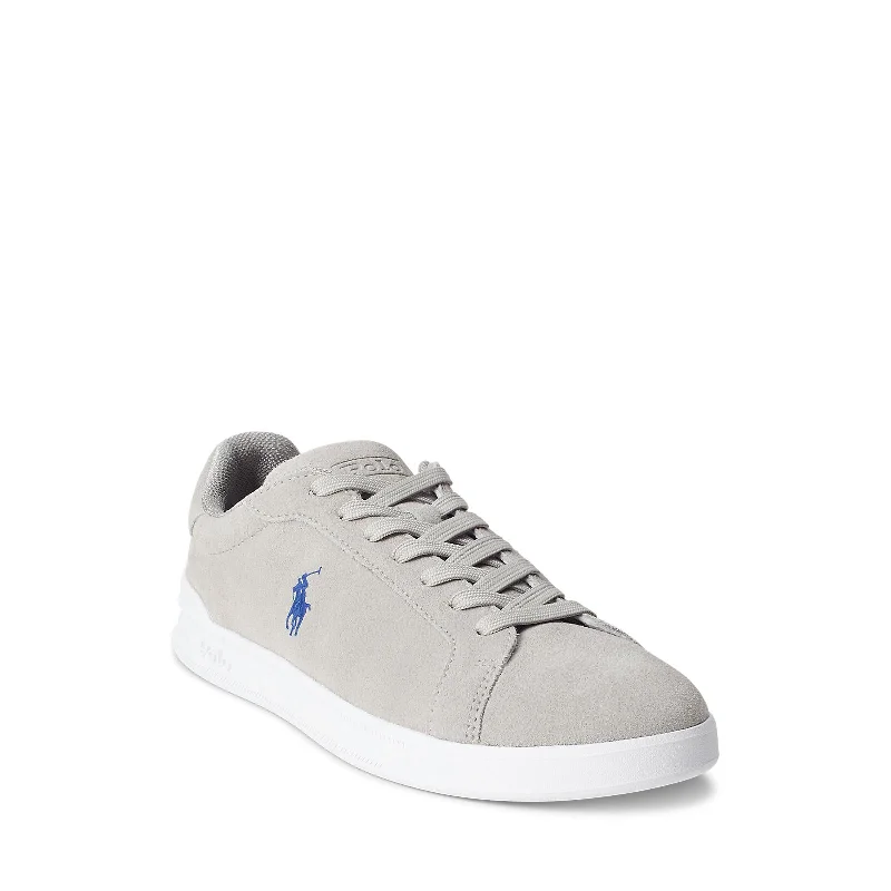 Casual Sandals Collection Polo Ralph Lauren - Heritage Court II Sneakers - Soft Grey/Heritage Royal Polo Pony Casual Sandals Collection Polo Ralph Lauren - Heritage Court II Sneakers - Soft Grey/Heritage Royal Polo Pony