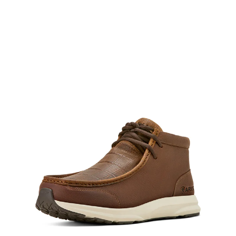 Outdoor Running Shoes ARIAT SPITFIRE BROWN CROCODILE PRINT - FOOTWEAR MEN'S - 10061197 Outdoor Running Shoes ARIAT SPITFIRE BROWN CROCODILE PRINT - FOOTWEAR MEN'S - 10061197