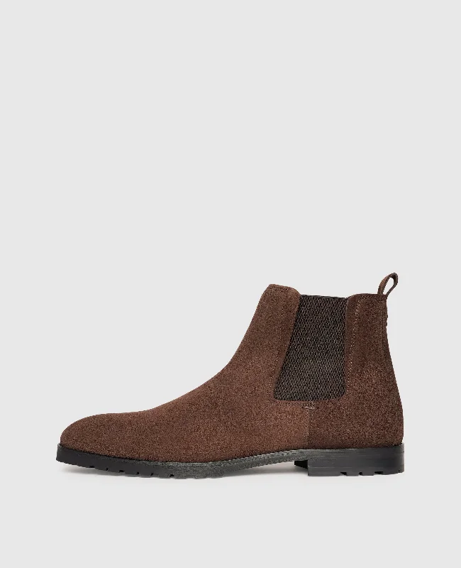 Comfortable Hiking Shoes Wallace CB - Dark Brown