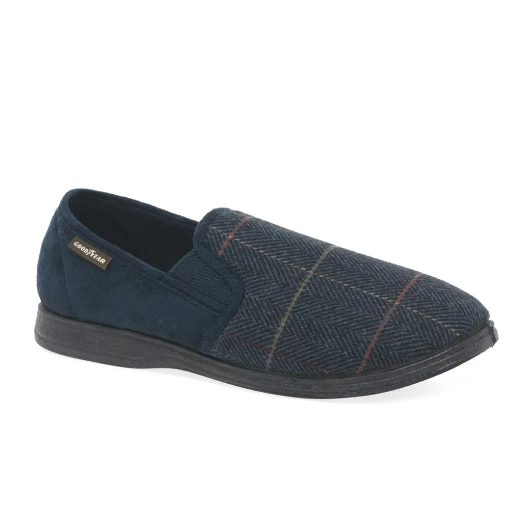 Trendy Casual Shoes Goodyear Harrison Tweed Slippers