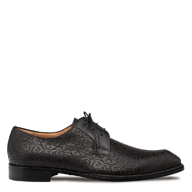 Cozy Casual Shoes Mezlan Lontani 21039 Men's Shoes Black Embossed Calf-Skin Leather Derby Oxfords (MZ3707) Cozy Casual Shoes Mezlan Lontani 21039 Men's Shoes Black Embossed Calf-Skin Leather Derby Oxfords (MZ3707)