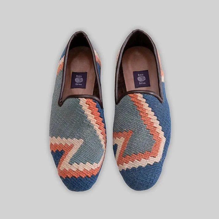 Sporty Hiking Shoes Men's Kilim Loafer Size 7