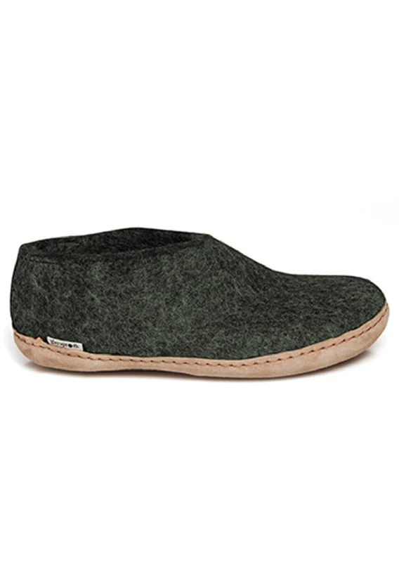 Comfortable Hiking Shoes Glerups Unisex Leather Sole Shoes