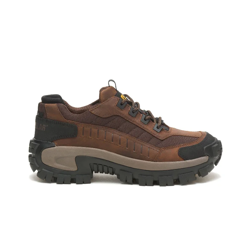 Outdoor Sneakers Collection Invader Steel-Toe Work Shoe Dark Brown