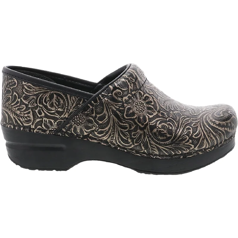 Summer Sports Shoes Women's Dansko Professional Black Antique Tooled Leather