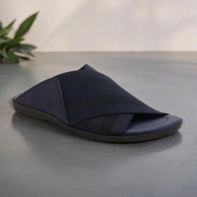 Comfortable Hiking Shoes Blue Stylish Summer Slippers for men