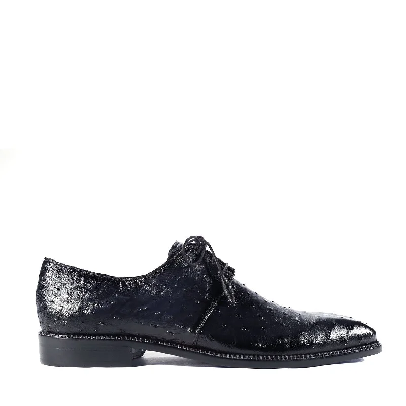 Waterproof Loafers Mezlan 4732-S Tillson Men's Shoes Navy Blue Exotic Ostrich Derby Oxfords (MZ3302) Waterproof Loafers Mezlan 4732-S Tillson Men's Shoes Navy Blue Exotic Ostrich Derby Oxfords (MZ3302)