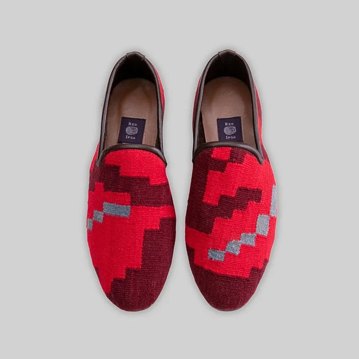 Slip-On Winter Shoes Men's Kilim Loafer Size 8