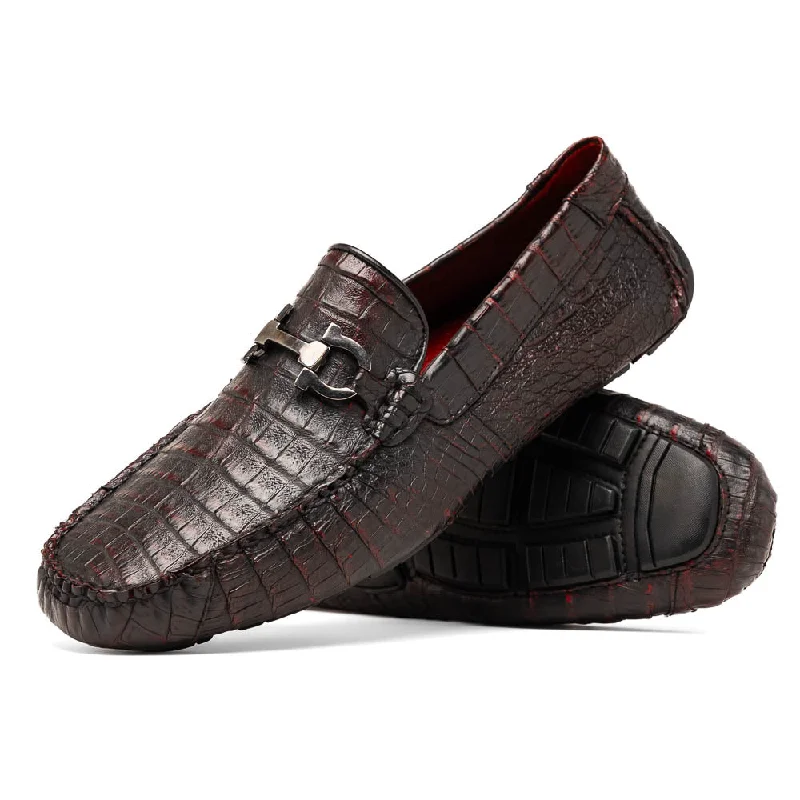 Slip-On Sneakers Collection Parma - Black Cherry