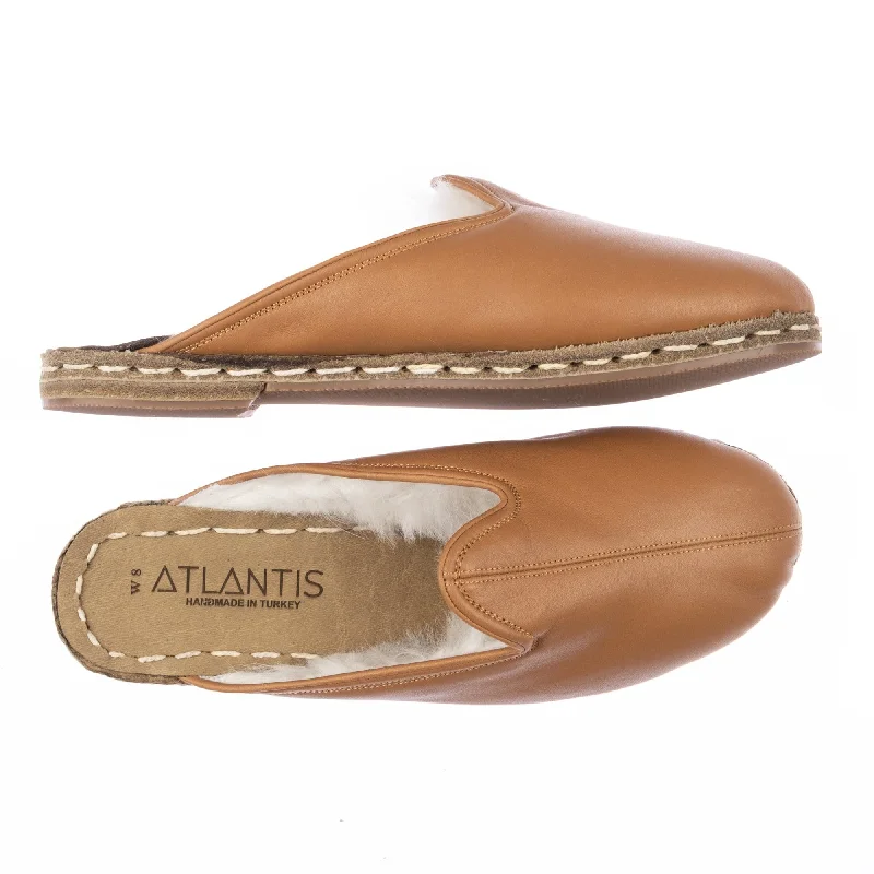 Best Dress Shoes Men's Coconut Brown Shearlings