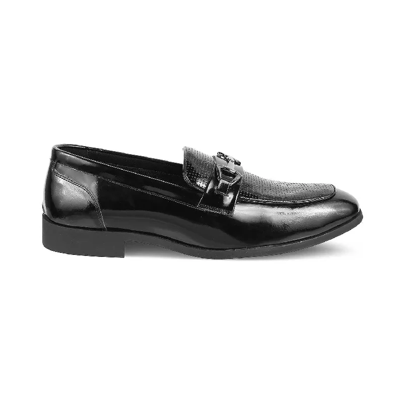 Comfortable Hiking Shoes The Obama Black Men's Leather Loafers Tresmode