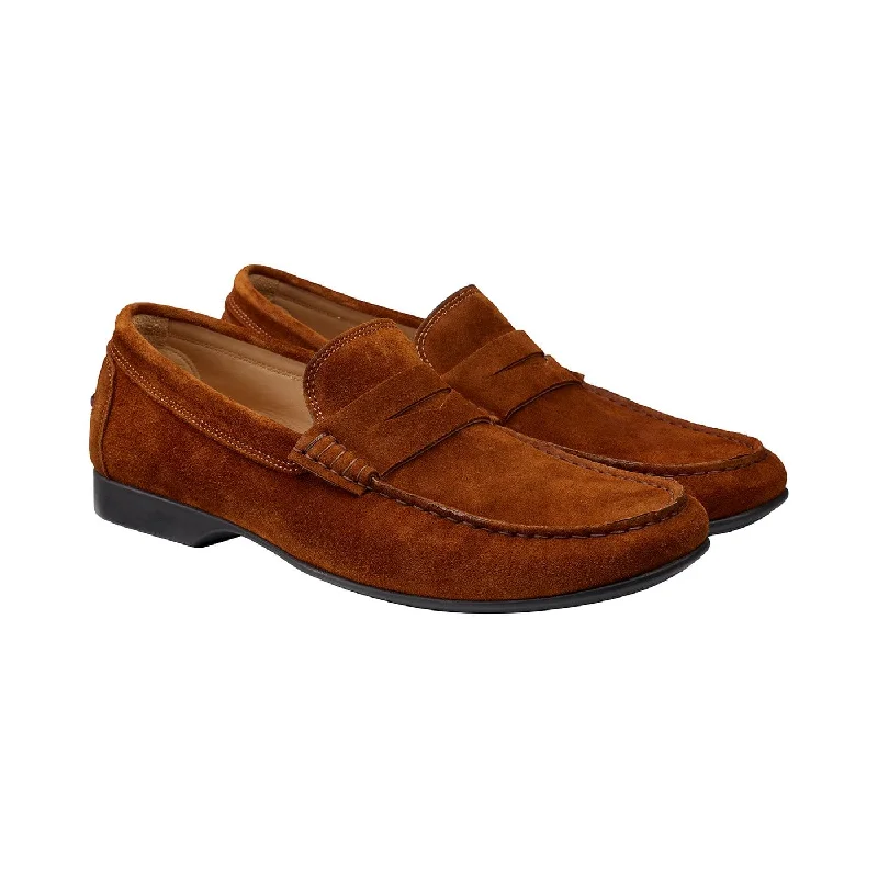 Waterproof Loafers Genoa Polo Brown Suede