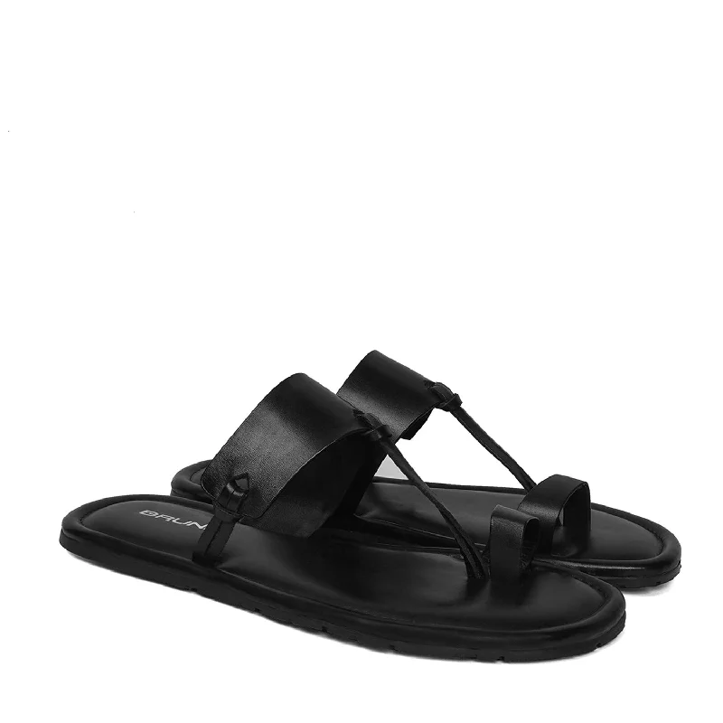 Outdoor Sneakers Collection Double Strap Loop Knot Slide-in Slipper