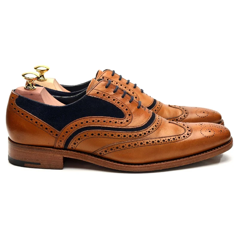 High Quality Sneakers 'McClean' Tan Brown Leather Oxford Brogues UK 7.5 F