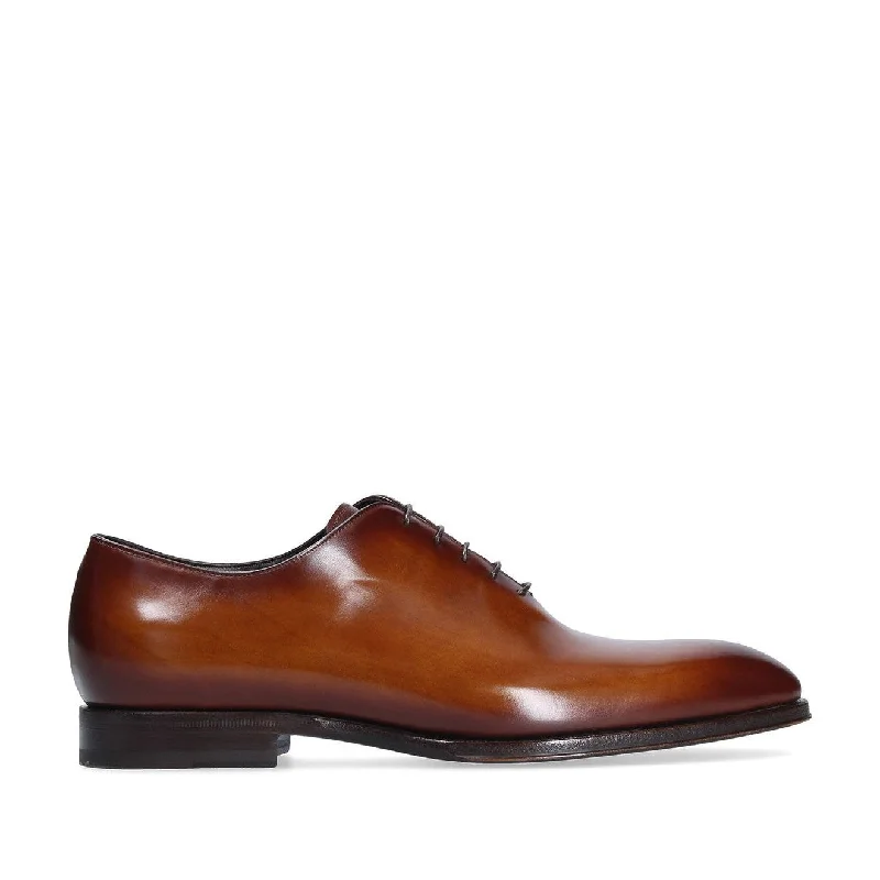 Stylish Winter Footwear Franceschetti French Imperia Men's Shoes Calf-Skin Leather Whole-Cut Oxfords (FCCT1021)