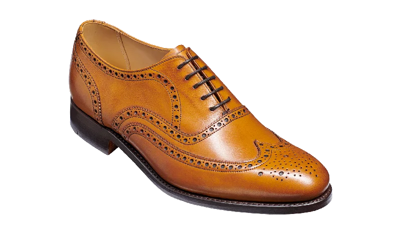 Running Shoes For Sale Barker Malton Full Wing Brogue Shoe - Cedar Calf