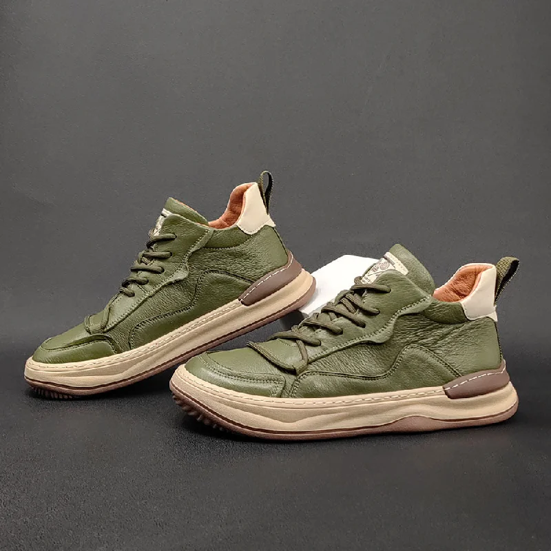 Stylish Boots For Sale Men Fashion Patchwork Leather Casual Shoes