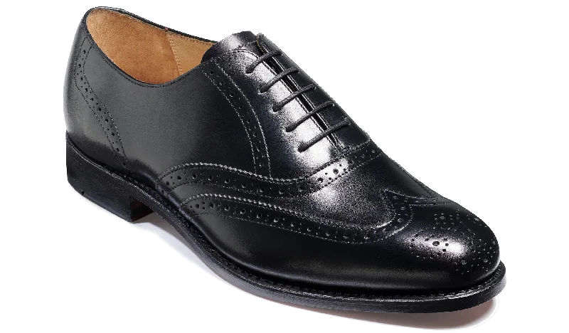Fashionable Work Boots Covent Garden - Black Calf